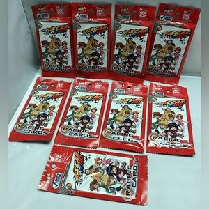 Racing Cards Booster Packs - Red Character Card Packs